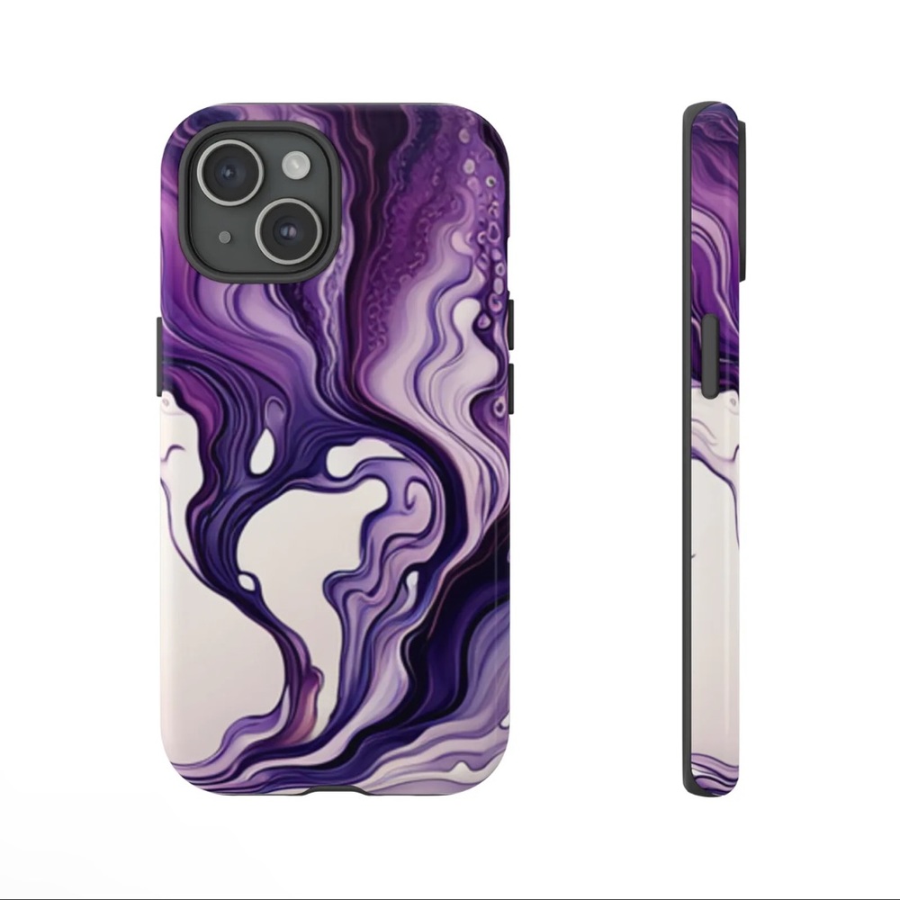 Violet acrylic tech (iPhone15)